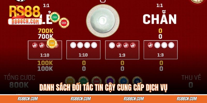 Danh sách đối tác tin cậy cung cấp dịch vụ Danh sách đối tác tin cậy cung cấp dịch vụ