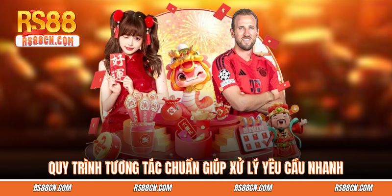 Quy trình tương tác chuẩn giúp xử lý yêu cầu nhanh
